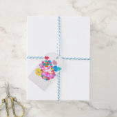 I Love Flowers. Butterfly Dream Cadeaulabel (Met Touw)