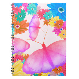 I Love Flowers. Butterfly Dream Notitieboek