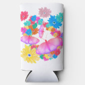 I Love Flowers. Butterfly Dream Seltzer Blikjeskoeler (Voorkant)