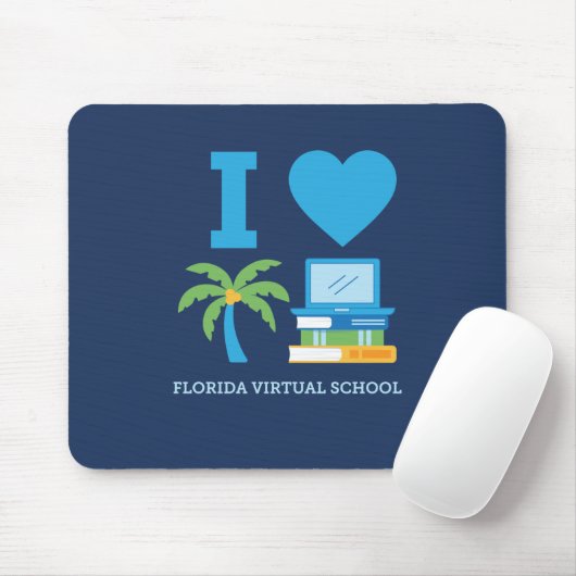 I Love FLVS Mousepad Muismat (Met muis)