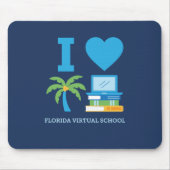 I Love FLVS Mousepad Muismat (Voorkant)