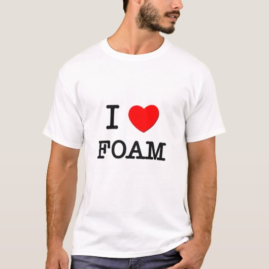 I Love Foam T-shirt (Voorkant)