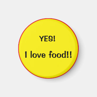 I love food magneet