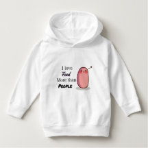 I LOVE FOOD MORE THAN PEOPLE "kawaii Potato"