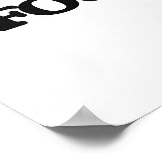 i LOVE fOOT cARE Poster (Hoek)