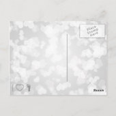I Love Foot Prints Briefkaart (Achterkant)
