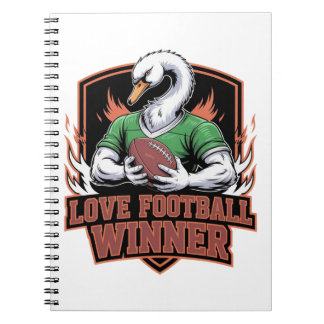 I love football notitieboek