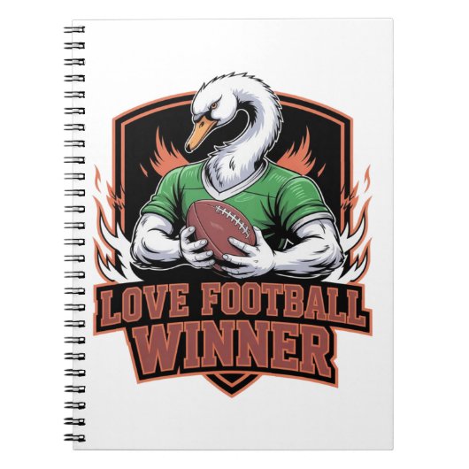 I love football notitieboek (Voorkant)
