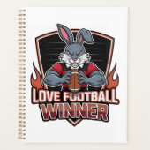 I love football  planner (Voorkant)
