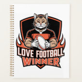 I love football  planner (Voorkant)