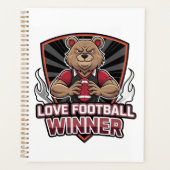 I love football  planner (Voorkant)