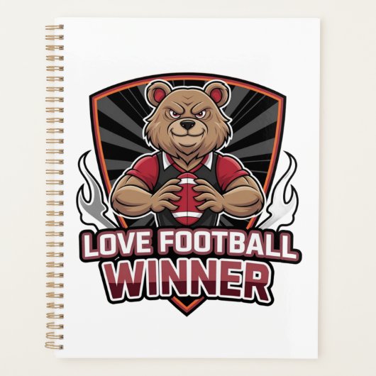 I love football planner (Voorkant)