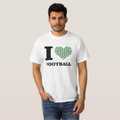 I Love Football/Soccer T-shirt (Voorkant volledig)
