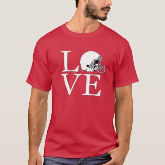 I Love Football T-Shirt (Voorkant)