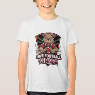 I love football Tri-Blend shirt