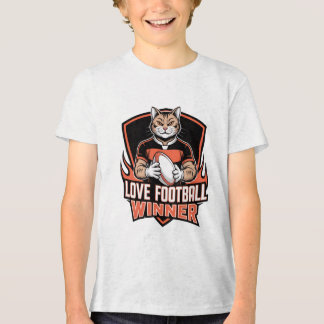 I love football Tri-Blend shirt