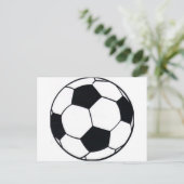 I Love Football (Voetbal) Hart van het Spel: I Lov Briefkaart (Staand voorkant)