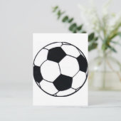 I Love Football (Voetbal) Hart van het Spel: I Lov Briefkaart (Staand voorkant)