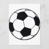 I Love Football (Voetbal) Hart van het Spel: I Lov Briefkaart (Voorkant)