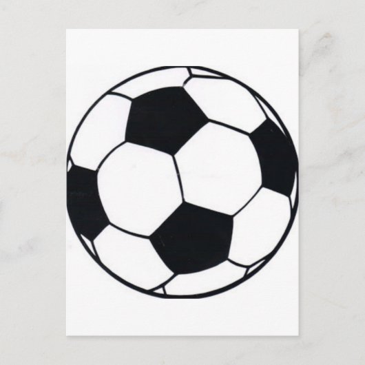 I Love Football (Voetbal) Hart van het Spel: I Lov Briefkaart (Voorkant)
