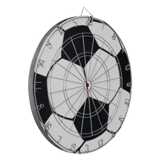 I Love Football (Voetbal) Hart van het Spel: I Lov Dartbord (Voorkant Links)