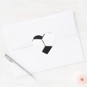 I Love Football (Voetbal) Hart van het Spel: I Lov Hart Sticker (Envelop)