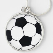 I Love Football (Voetbal) Hart van het Spel: I Lov Sleutelhanger (Voorkant)