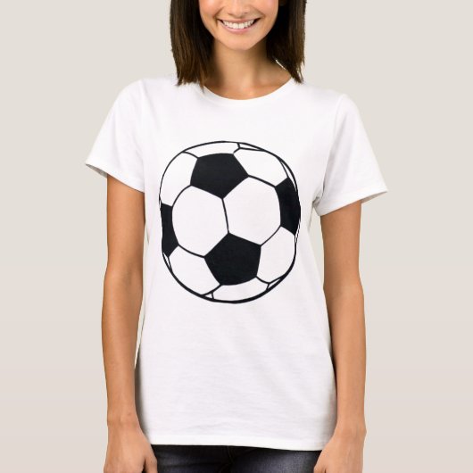 I Love Football (Voetbal) Hart van het Spel: I Lov T-shirt (Voorkant)