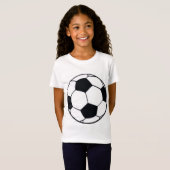 I Love Football (Voetbal) Hart van het Spel: I Lov T-shirt (Voorkant volledig)