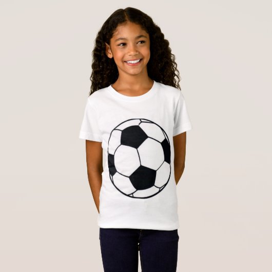 I Love Football (Voetbal) Hart van het Spel: I Lov T-shirt (Voorkant volledig)
