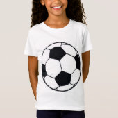 I Love Football (Voetbal) Hart van het Spel: I Lov T-shirt (Voorkant)
