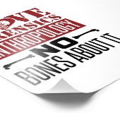 I Love Forensiics Antropology Antropoloog Foto Afdruk (Hoek)