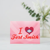 I Love Fort Smith, Arkansas Briefkaart (Staand voorkant)