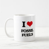 i LOVE fOSSIL fUELS Koffiemok (Links)