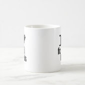 I Love Fossil Fuels Mok (Center)