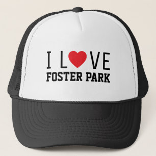 I Love Foster Park™ Trucker Hat Pet