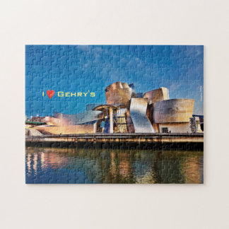 I love Frank Gerhy's Guggenheim Museum Bilbao Legpuzzel
