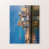 I love Frank Gerhy's Guggenheim Museum Bilbao Legpuzzel (Verticaal)
