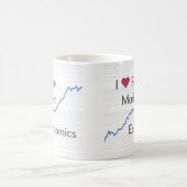 I Love Free Market Economics grappig Koffiemok (Center)