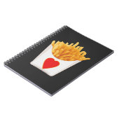 I Love French Fries Notitieboek (Linkerzijde)