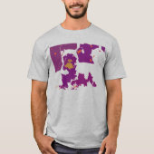 I Love Frenchies 3 T-shirt (Voorkant)