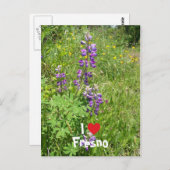 I Love Fresno Briefkaart (Voorkant / Achterkant)