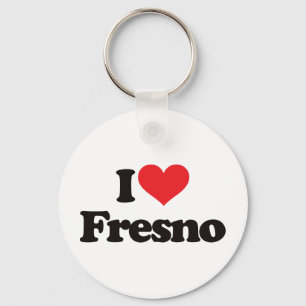 I Love Fresno Sleutelhanger