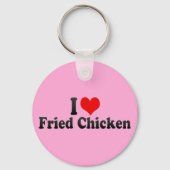 I Love Fried Chicken Sleutelhanger (Voorkant)