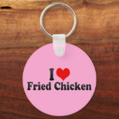 I Love Fried Chicken Sleutelhanger (Voorkant)