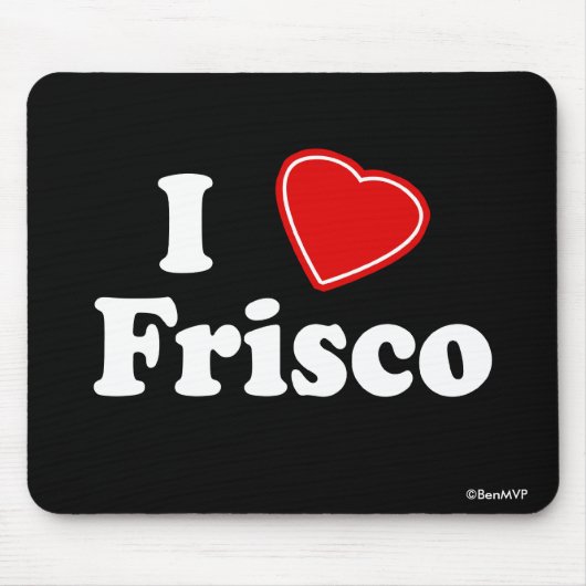 I Love Frisco Muismat (Voorkant)