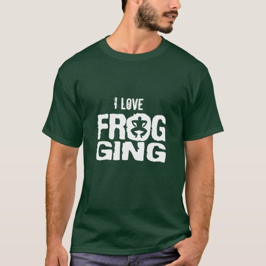 I Love Frogging T-shirt (Voorkant)