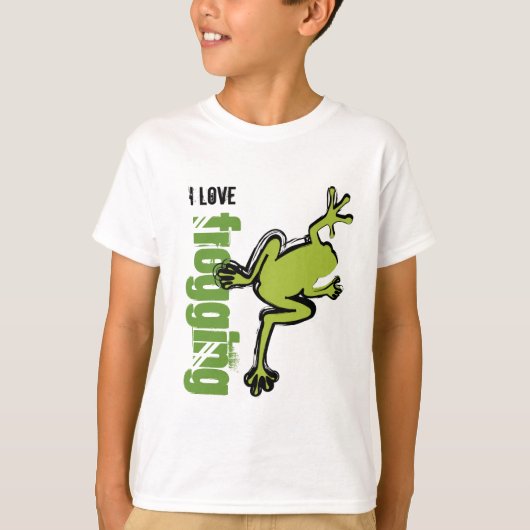 I Love Frogging T-shirt (Voorkant)