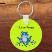 I Love Frogs Sleutelhanger (Voorkant)