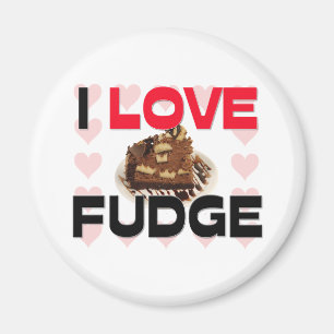I Love Fudge Magneet